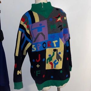 Vintage lambswool sweater size small